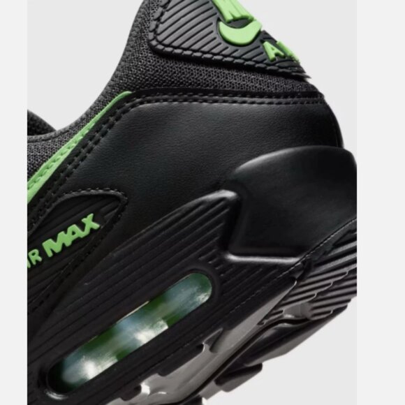New Nike Air Max 90 Size 9.5 Green Strike Men's Comfort Style Sneakers - Picture 6 of 6